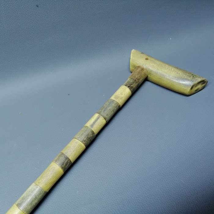 Original Handcrafted Horn Segment Walking Cane!!! 800mm