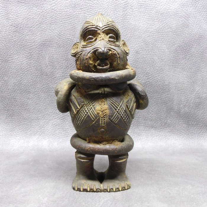 Antient Looking African Hand Crafted Stoneware Figurine!!!