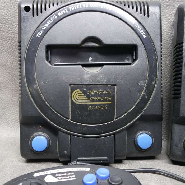 Two Original Vintage Ending Man Terminator Cartridge Game Consoles!!!! Not Tested, No Power Supply