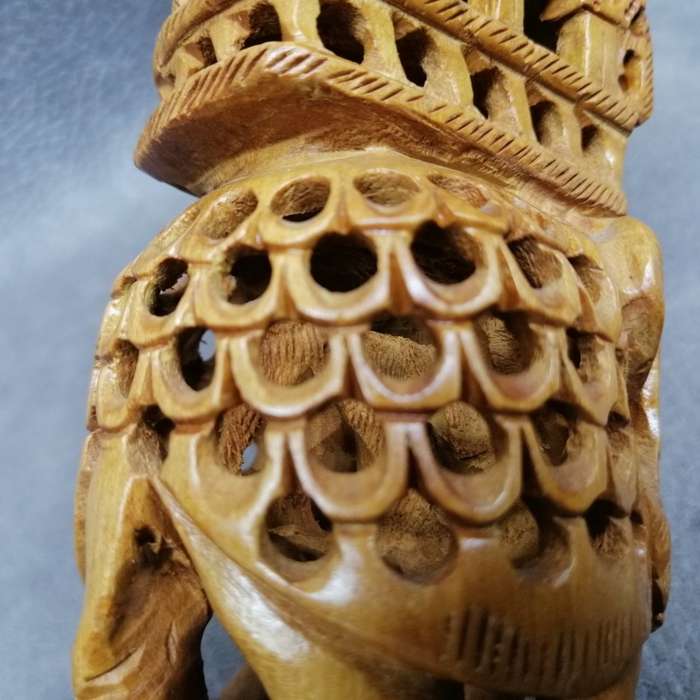 Highly Detailed Hand Carved Oriental Multi Dimensional Elephant Ride!!!