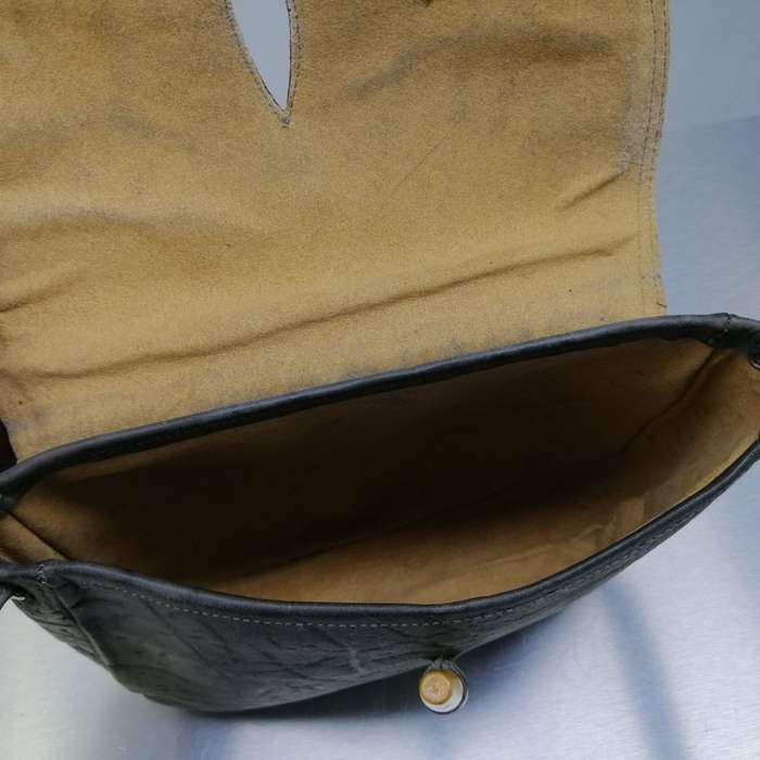 Fantastic!!! Genuine Buffalo Leather Hand Stitched Cross Body Bag!!!