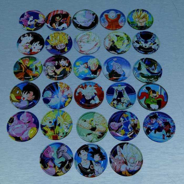 Vintage Collectible Tazos Dragon Ball Z Collection!!! Bid For All!!!