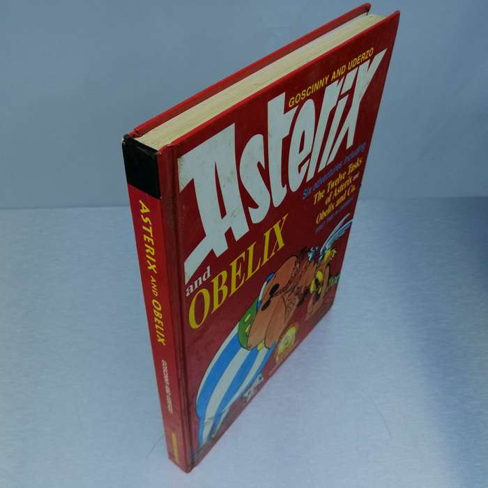 Original Asterix and Obelix Omnibus Hard Cover Comic Book!!!