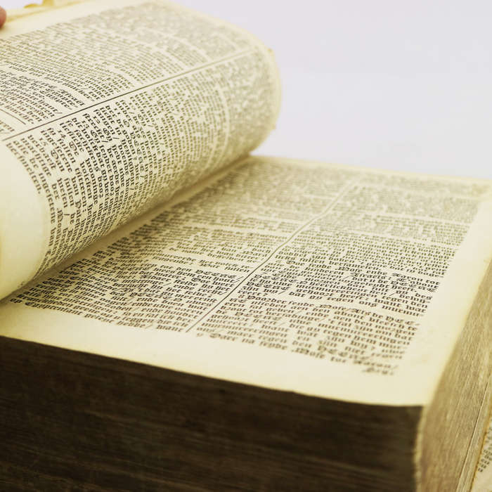 RARE!!! 1852 Leather Bound Dutch Bible!!!