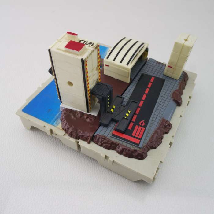 Original 1980's Micromachines Travel City Fold Up Airport Base Play Set!!!