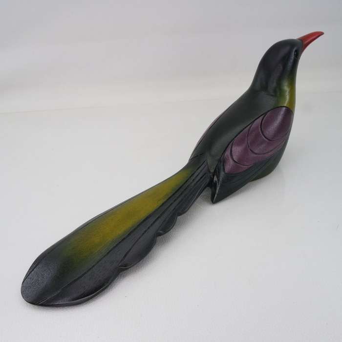 Original Numbered Feathers Gallery Hand Crafted Wood Hoopoe !!! 1668/2000 (Like New)