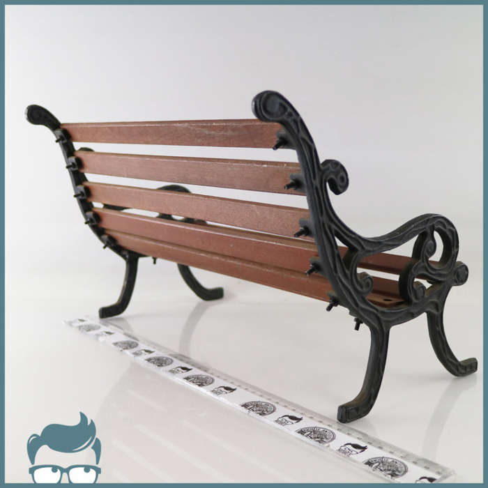 Cast Metal and Wood Plant Stool!!!