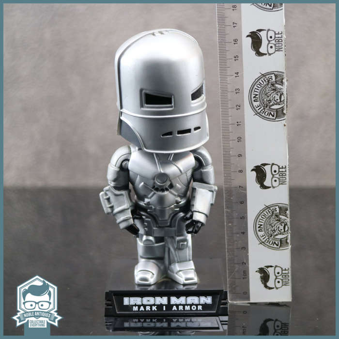 Original 2008 Marvel Funko Iron Man Mark 1 Armor Bobble Head Figurine!!!