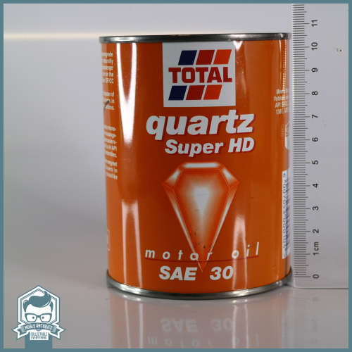 Lithographed TOTAL Motor Oil Savings Bank!!!
