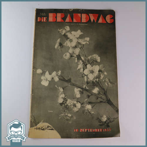 RARE!!! Die Brandwag 10 September 1937