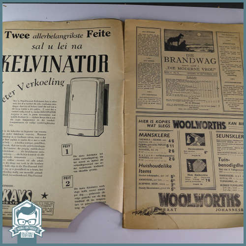 RARE!!! Die Brandwag 10 September 1937