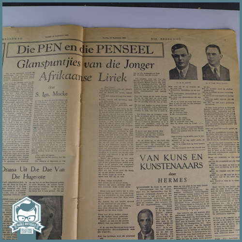 RARE!!! Die Brandwag 10 September 1937