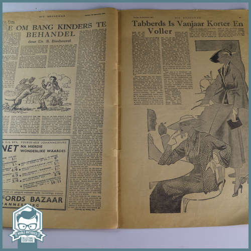 RARE!!! Die Brandwag 10 September 1937