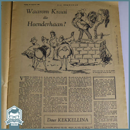 RARE!!! Die Brandwag 27 Augustus 1937
