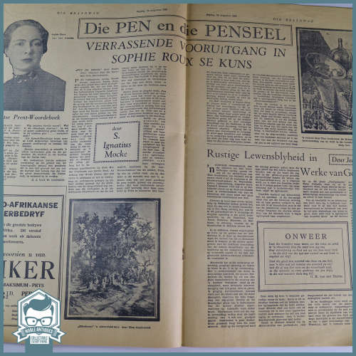 RARE!!! Die Brandwag 20 Augustus 1937