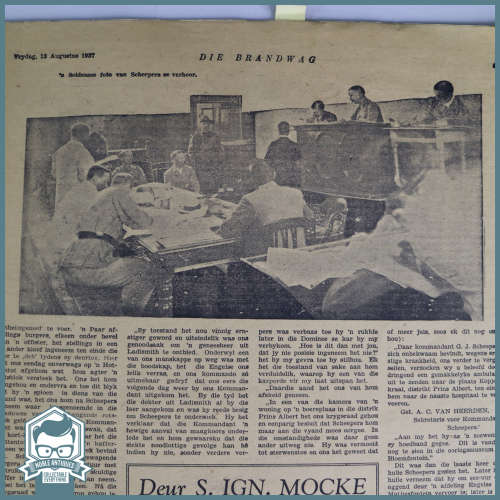 RARE!!! Die Brandwag 25 Junie 1938