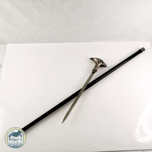 Detailed Metal Eagle Head Handle With Retractable Sword Walking Stick!!! Like New!!!