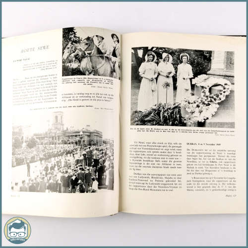 Original 1949 Leather Bound Voortrekker Die Huldejaar!!!