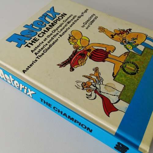 Original Vintage Hardcover Asterix The Champion Omnibus!!!
