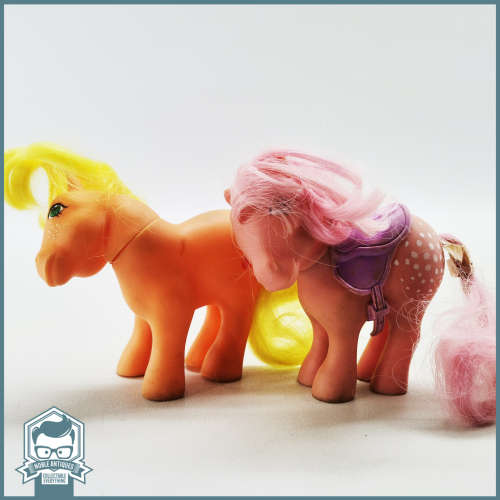 Two Original Early 1980`s My Little Ponies!!! Bid For Both!!!