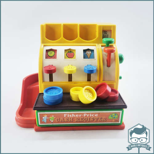 Complete Working Vintage 1974 Fisher Price Cash Register!!!
