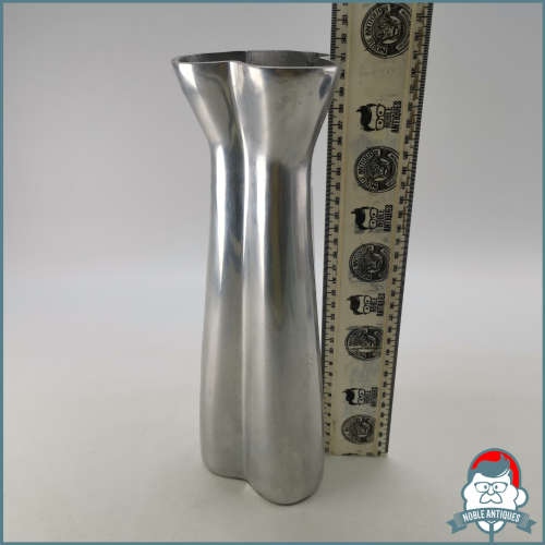 Large Cast Metal Flower Vase!!!