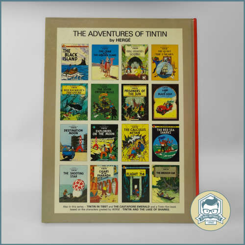 TINTIN - The Broken Ear by Hergé (A4 Hardcover)