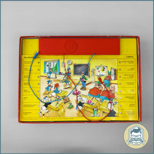 Vintage Boxed 1982 Jumbo Electro Comic learning board game - English / Afrikaans!!!