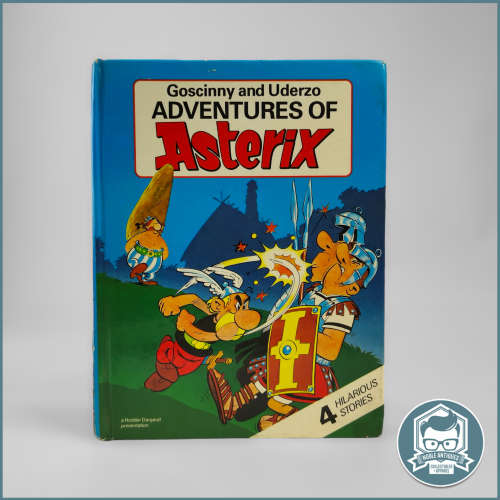 ADVENTURES OF Asterix 4 Story Omnibus by René Goscinny !!! Hard Cover