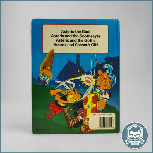 ADVENTURES OF Asterix 4 Story Omnibus by René Goscinny !!! Hard Cover