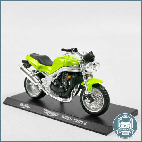 Detailed Die Cast Maisto TRIUMPH SPEED TRIPLE Scale 1:18!!!