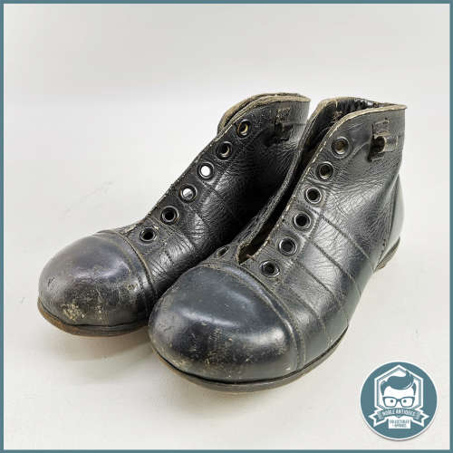 RARE!!! Vintage Genuine Leather Kiddies Rugby/Football Shoes!!!