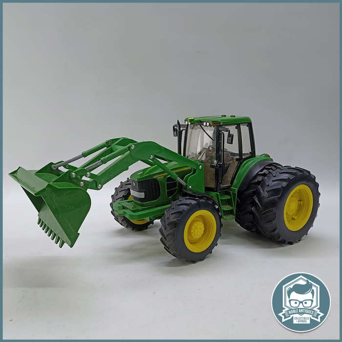 LARGE ERTL Britains Big Farm John Deer Tractor Front Loader!!!