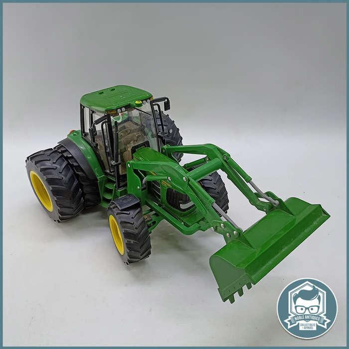 LARGE ERTL Britains Big Farm John Deer Tractor Front Loader!!!