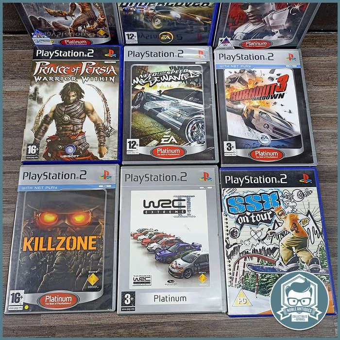 Large PS2 GAMES BUNDLE 1 - Complete With Manuals !!! Bid For All!!!