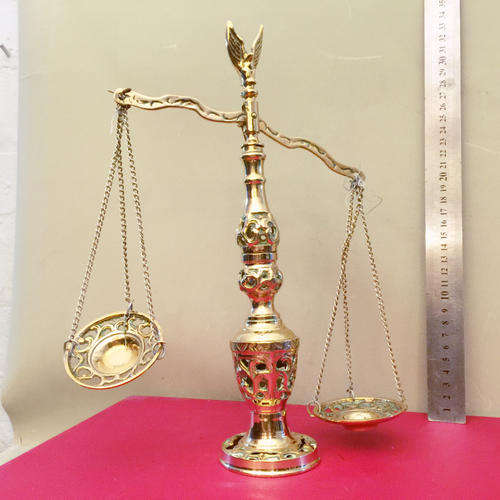 Ornate Solid Brass Scale