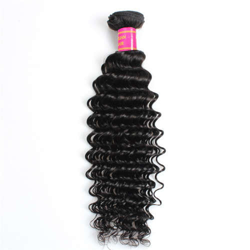 Brazilian deep wave 100% human hair. 8 inch. 2 bundles.