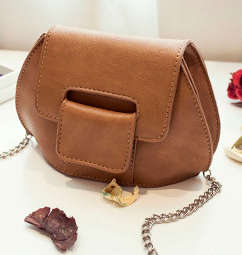 All-match mini handbag. Brown color. Stock in ZA.