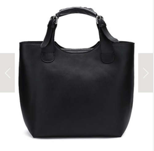 Classic retro fashion big bag! Stars love! black color. Shipping R30