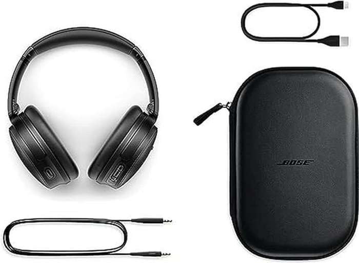 Bose QuietComfort QC45 Noise Cancelling Headphones - Black