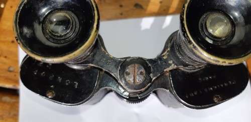 Vintage Binoculars in original leather casing