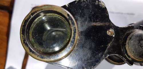 Vintage Binoculars in original leather casing