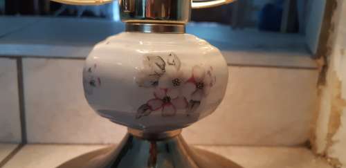 Vintage Art Deco Glass Desk lamp