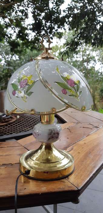 Vintage Art Deco Glass Desk lamp