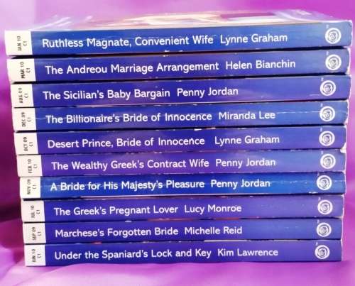 Clearance sale - 10 Mills & Boon Modern