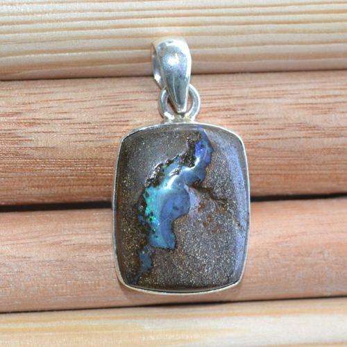 Rare!!!! Boulder Opal Pendant