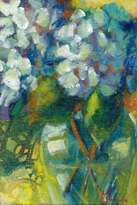 Mini Postcard Sized Painting 4
