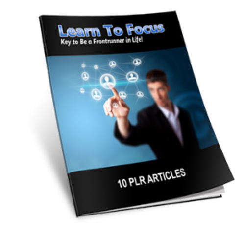 Learn To Focus - eBook