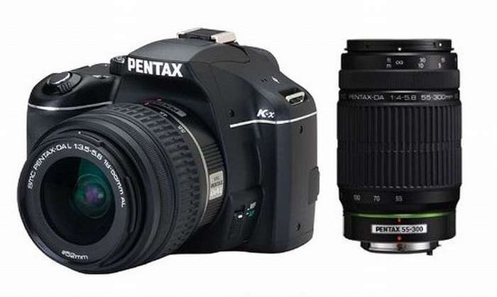 Pentax K-x Twin Lens Kit
