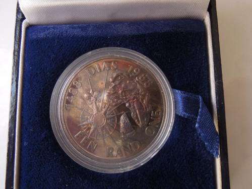 1988 Proof Dias Silver 1Rand In SA Mint Box